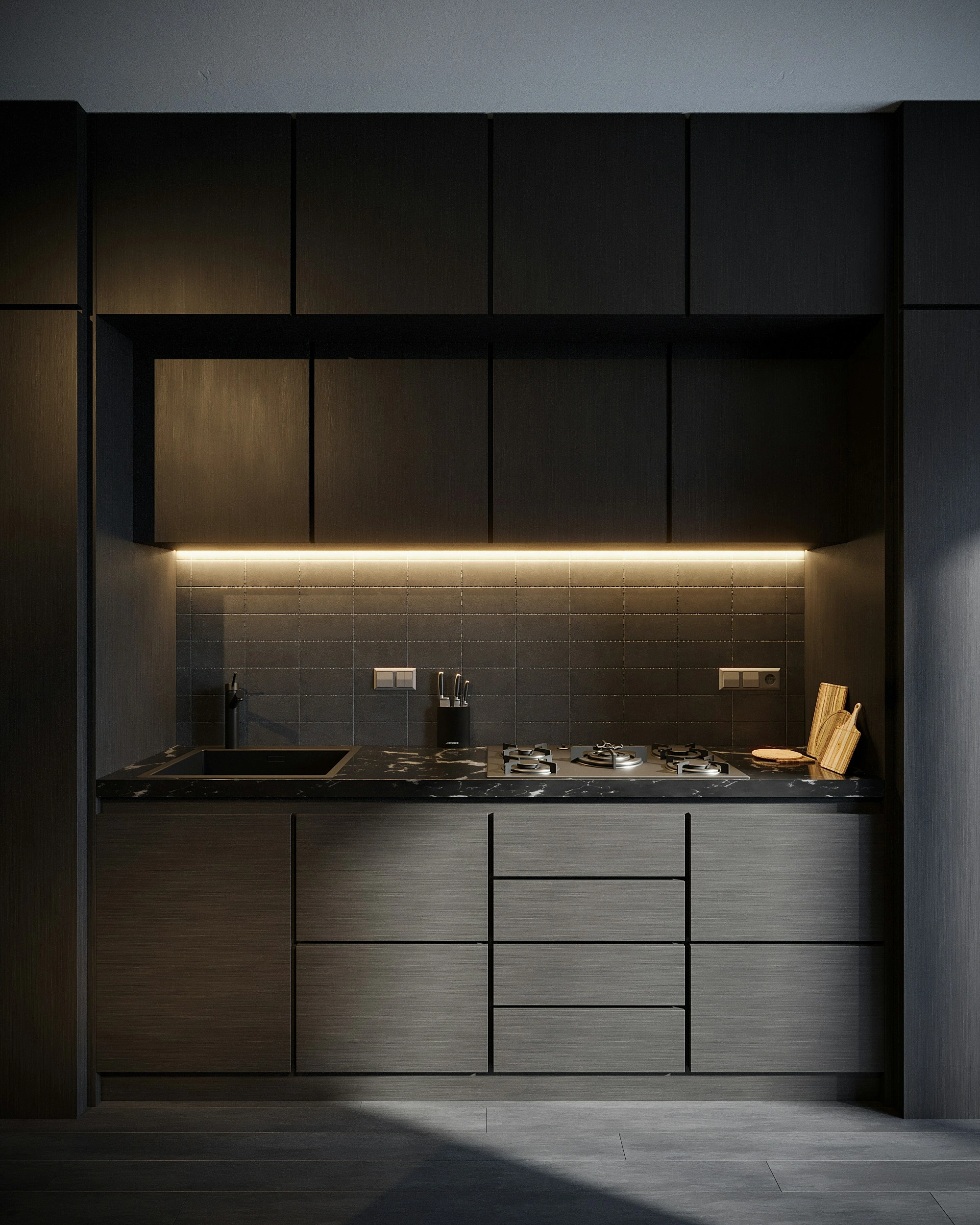 Modular kitchen interior design in Ghaziabad, serving Delhi NCR